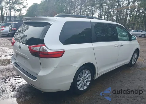 2015 Toyota Sienna Xle/Limited z USA, uszkodzony, nr VIN 5TDYK3DC1FS665322